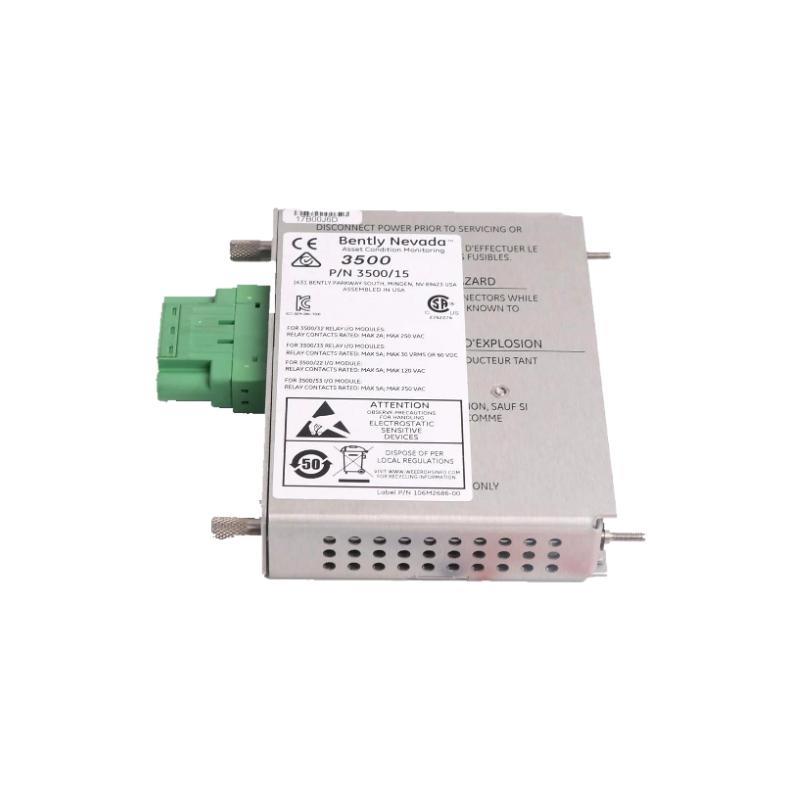 Bently Nevada 3500/15-04-04-00 133300-01 Low Voltage DC Power Input Module