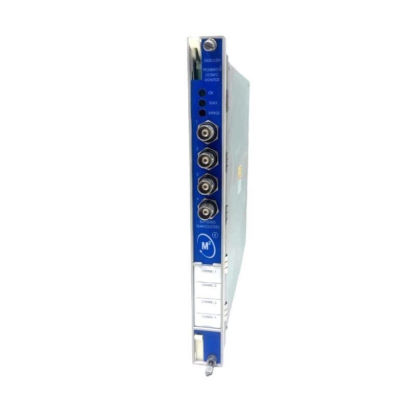 Bently Nevada 3500/42-06-RU Proximitor Seismic Monitor