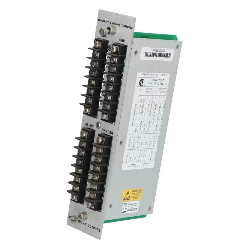 Bently Nevada 81545-01 XDUCR I/O and Recording Terminals(No Relay Modules)