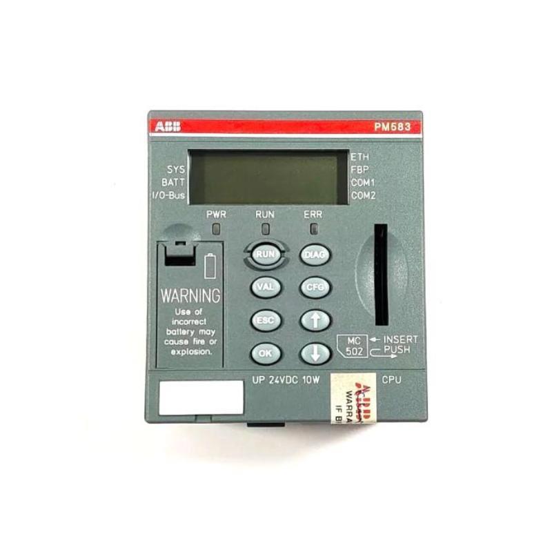 ABB PM583-ETH 1SAP140300R0271  CPU Programmable Logic Controller